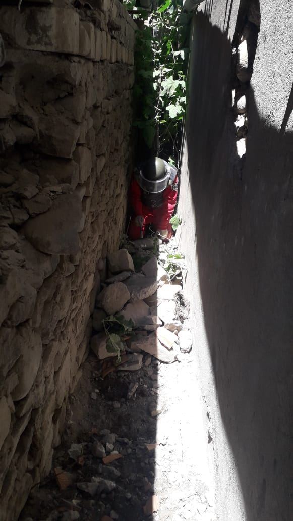 Ermənilərin atəşləri nəticəsində dağılan evlər (FOTO) - Gallery Image