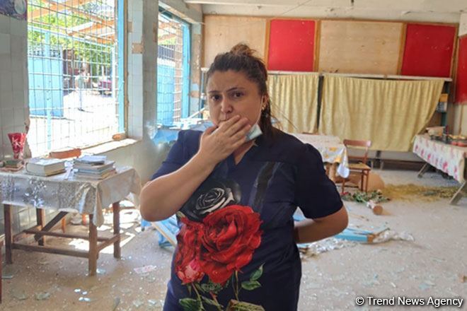 Ermənilərin atəşləri nəticəsində dağılan evlər (FOTO) - Gallery Image