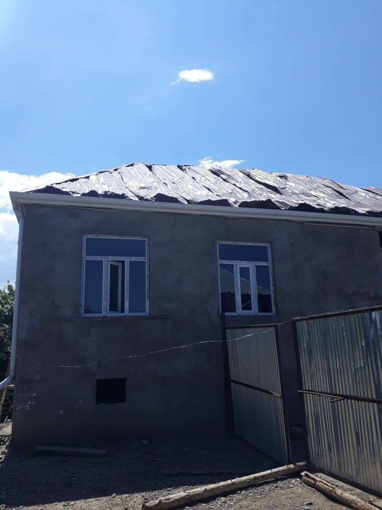 Ermənilərin atəşləri nəticəsində dağılan evlər (FOTO) - Gallery Image