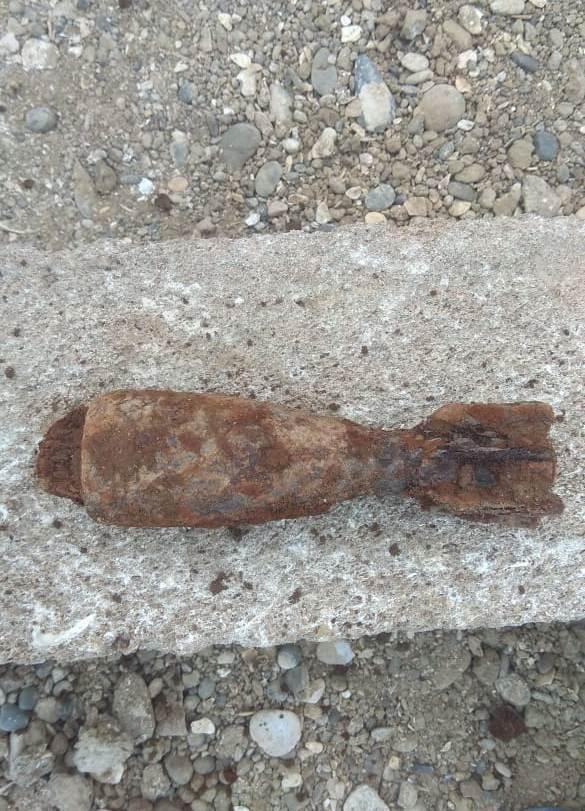 Bakıda mərmi tapıldı- FOTO