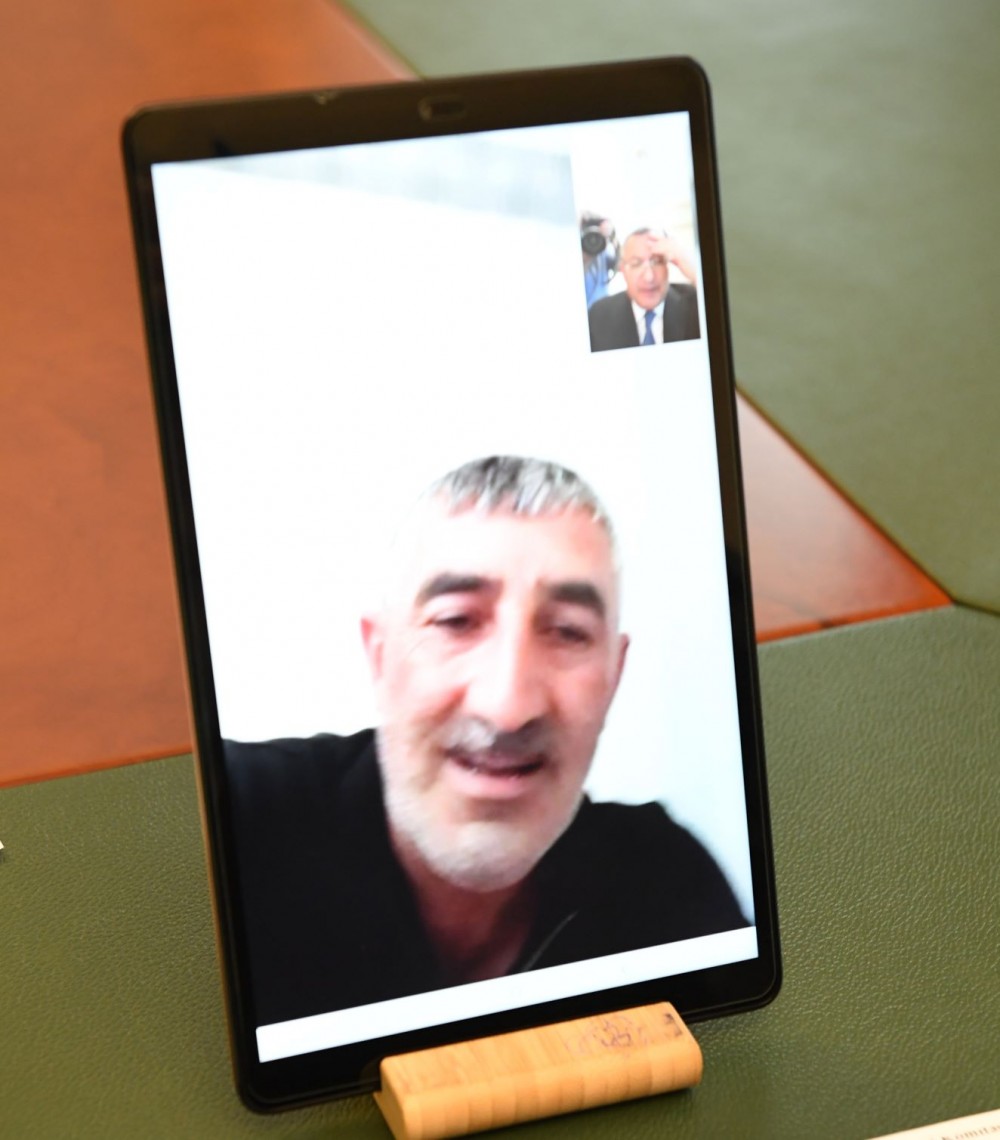 Dövlət Komitəsinin sədri videoqəbul keçirib- FOTO