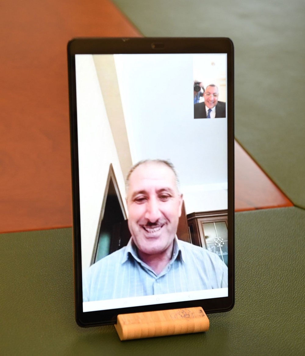 Dövlət Komitəsinin sədri videoqəbul keçirib- FOTO