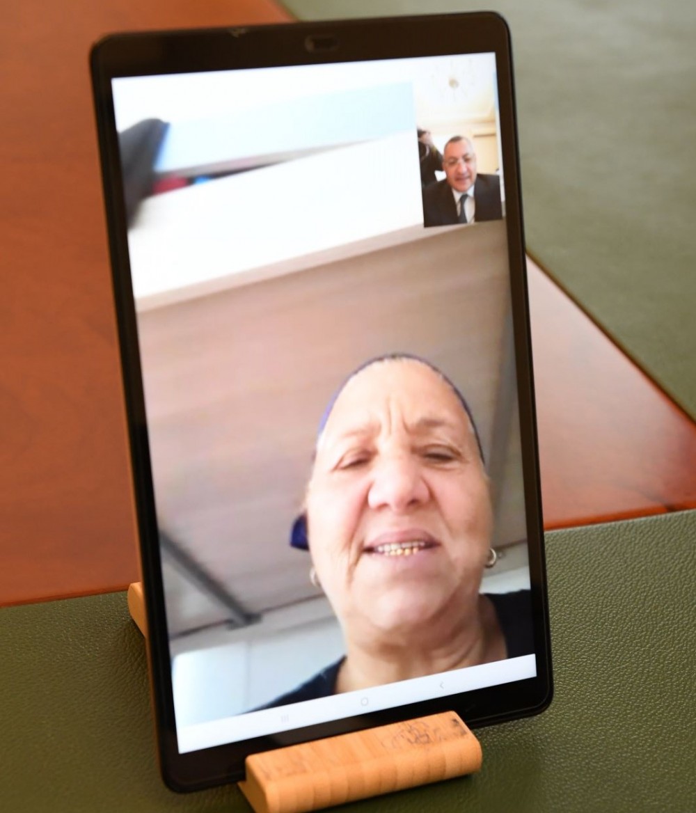 Dövlət Komitəsinin sədri növbəti videoqəbul keçirib- FOTO