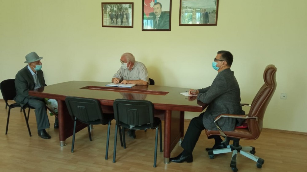 Deputat seçildiyi rayona səfər edib- FOTO