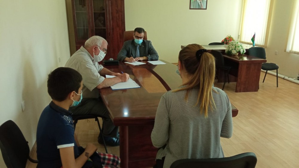 Deputat seçildiyi rayona səfər edib- FOTO