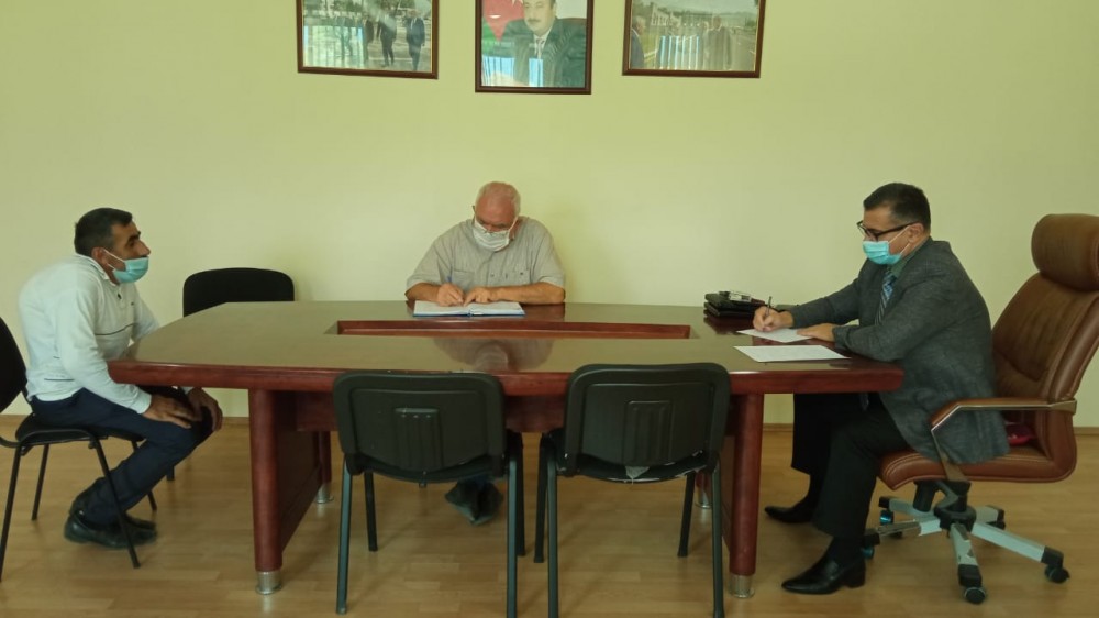 Deputat seçildiyi rayona səfər edib- FOTO