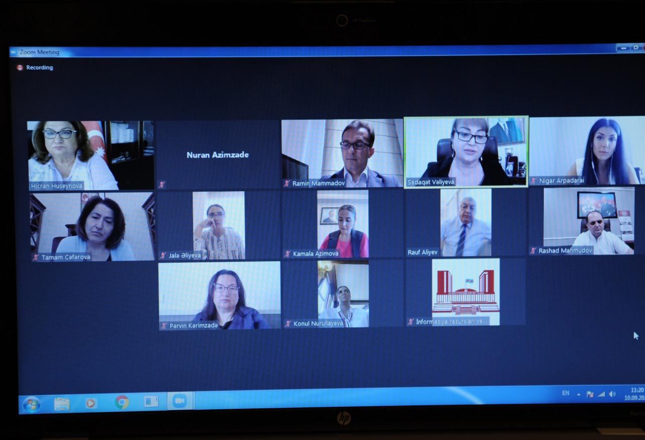 Parlamentin Ailə, qadın və uşaq məsələləri komitəsinin iclası keçirilib (FOTO) - Gallery Image