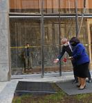 Sahibə Qafarova TBMM-in binasının bombalanmış hissəsi ilə tanış olub (FOTO) - Gallery Thumbnail