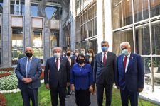 Sahibə Qafarova TBMM-in binasının bombalanmış hissəsi ilə tanış olub (FOTO) - Gallery Thumbnail