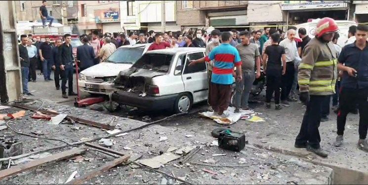 Tehranda güclü partlayış: 1 ölü, 10 yaralı var (FOTO) - Gallery Image