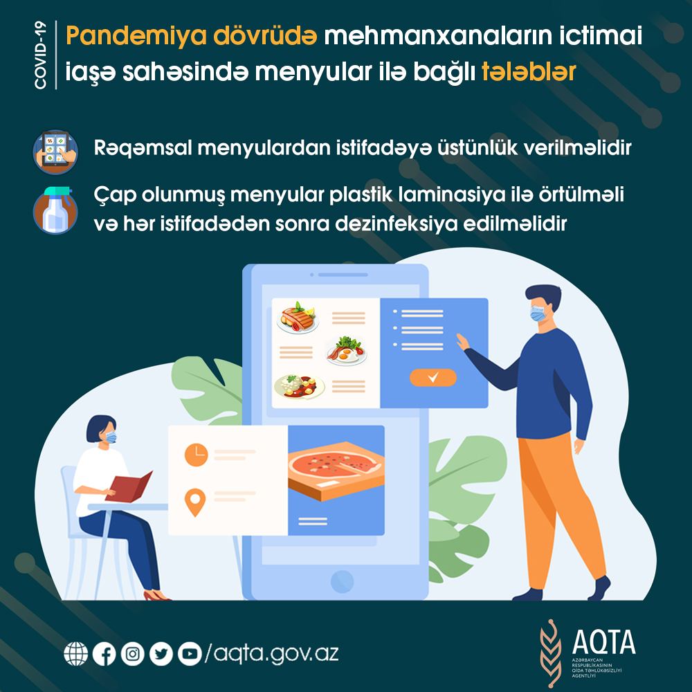 Kafe-restoranlar və mehmanxanaların mətbəxlərində bu zəruri qaydalara əməl olunmalıdır (FOTO) - Gallery Image
