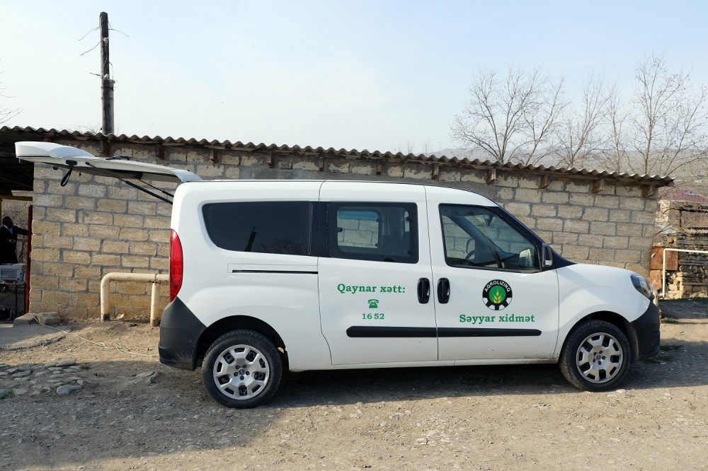 “Aqroservis” tərəfindən mineral gübrələrin səyyarsatışına başlanılıb