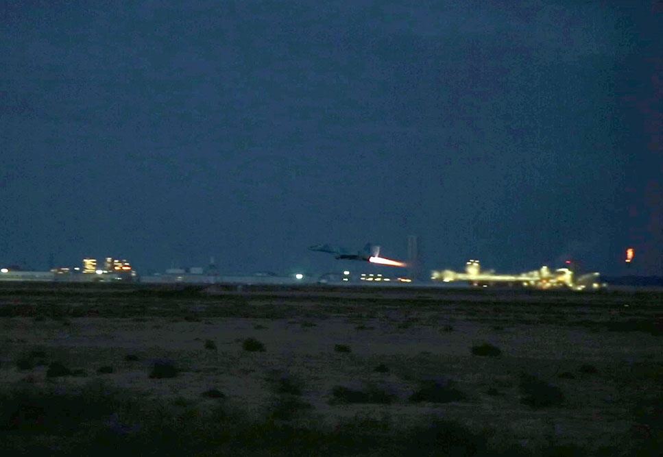 Hərbi Hava Qüvvələri gecə təlimləri keçirilib (FOTO) - Gallery Image