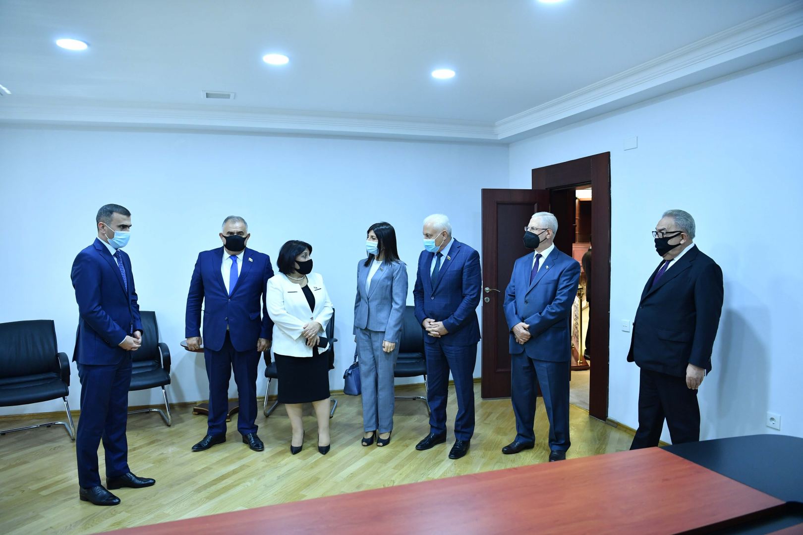 Milli Məclisin sədri brifinq keçirib (FOTO) - Gallery Image