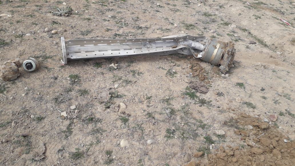 Cəbhəboyu ərazilərdə top mərmisi, bombacıq və mərmi qalıqları aşkarlanıb (FOTO) - Gallery Image