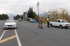 Qax və Zaqatalanın giriş-çıxışlarında karantin postları qurulub (FOTO) - Gallery Thumbnail