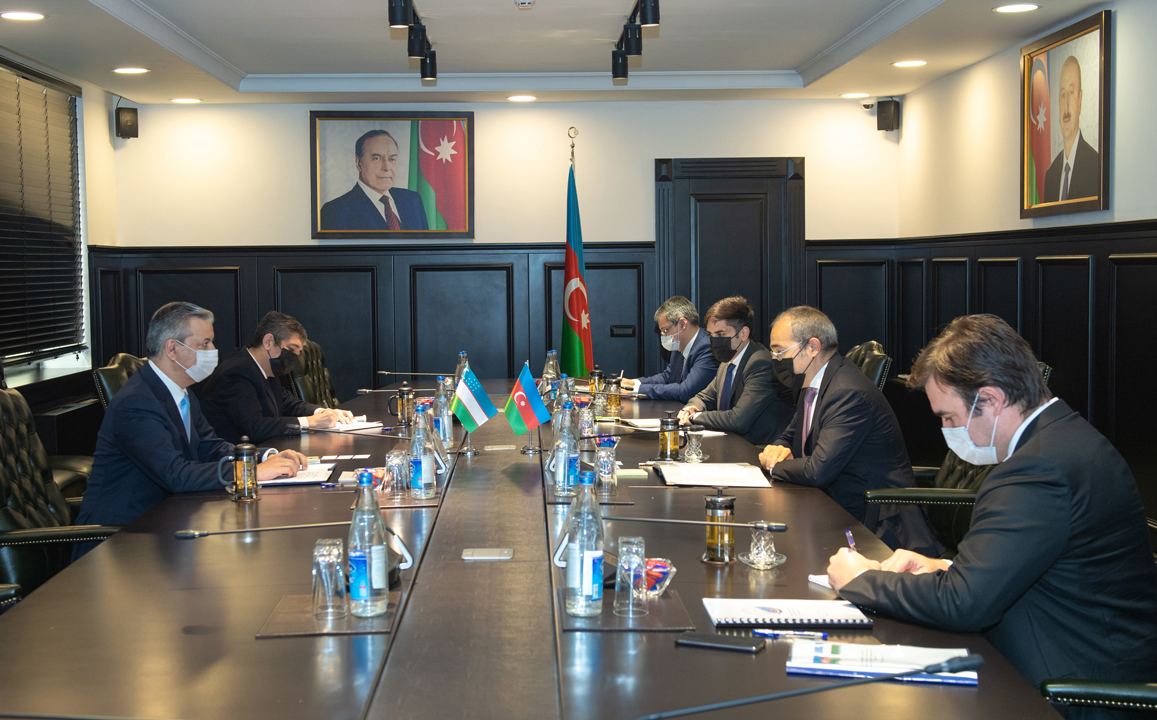 Azərbaycan-Özbəkistan iqtisadi əlaqələri müzakirə edilib (FOTO) - Gallery Image