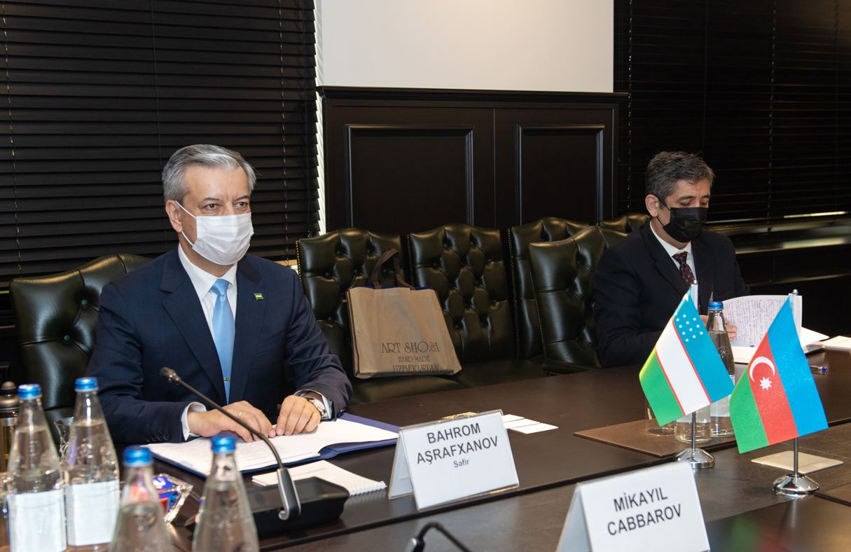 Azərbaycan-Özbəkistan iqtisadi əlaqələri müzakirə edilib (FOTO) - Gallery Image