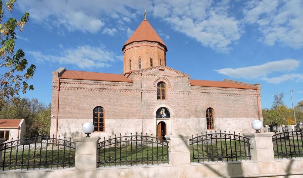 Müqəddəs Məryəm Ana Alban kilsəsi Heydər Əliyev Fondu tərəfindən əsaslı şəkildə bərpa edilib (FOTO) - Gallery Image