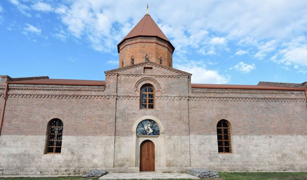 Müqəddəs Məryəm Ana Alban kilsəsi Heydər Əliyev Fondu tərəfindən əsaslı şəkildə bərpa edilib (FOTO) - Gallery Image