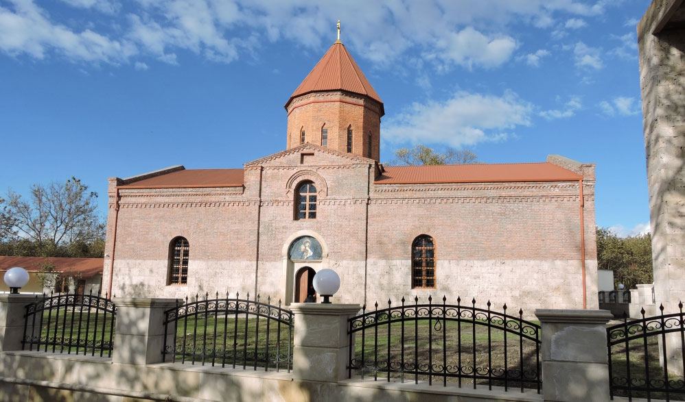 Müqəddəs Məryəm Ana Alban kilsəsi Heydər Əliyev Fondu tərəfindən əsaslı şəkildə bərpa edilib (FOTO) - Gallery Image