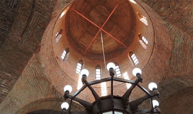 Müqəddəs Məryəm Ana Alban kilsəsi Heydər Əliyev Fondu tərəfindən əsaslı şəkildə bərpa edilib (FOTO) - Gallery Image