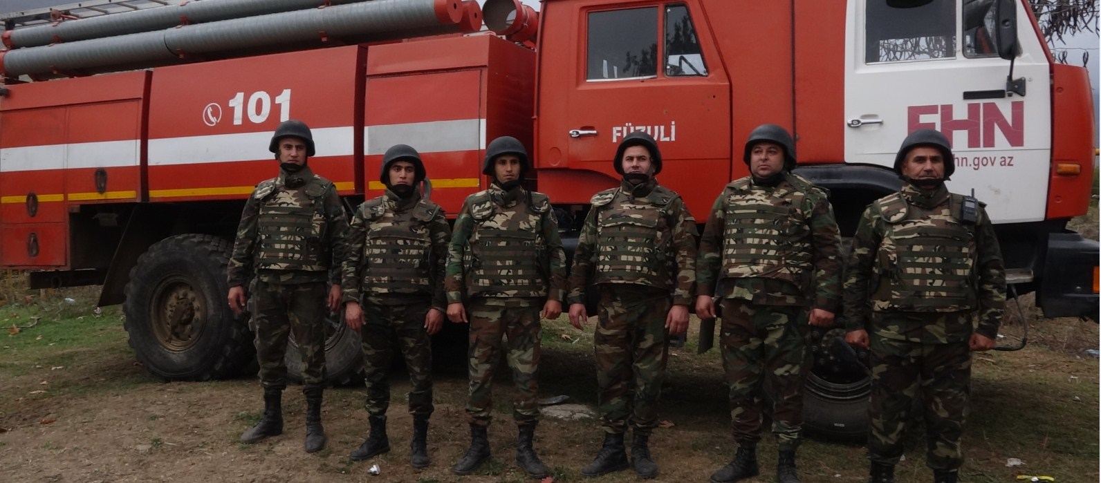 FHN-in yerli strukturları işğaldan azad olunmuş ərazilərdə fəaliyyətə başlayıb (FOTO) - Gallery Image