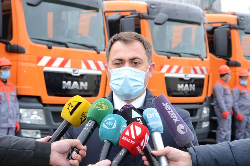 Bakıya xüsusi təyinatlı yeni texnikalar gətirilib (FOTO) - Gallery Image