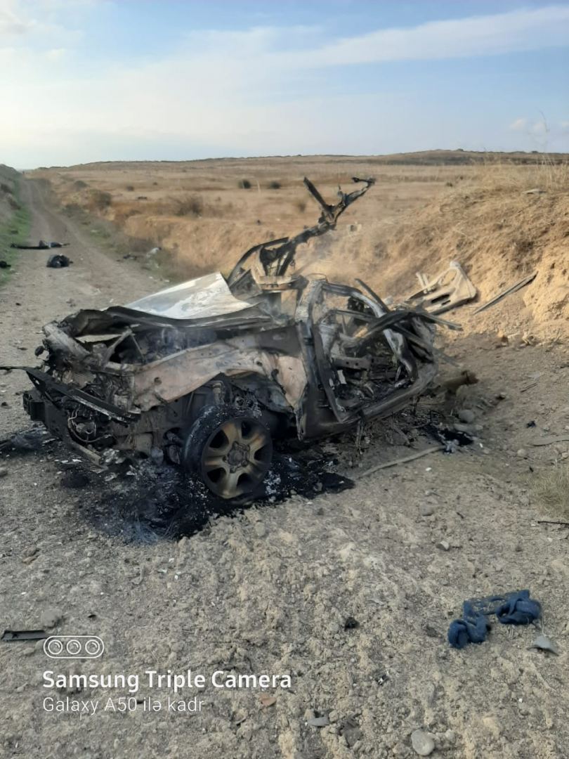 ANAMA: Füzulidə avtomobilin 2 ədəd tank əleyhinə minaya düşdüyü məlum olub - Gallery Image
