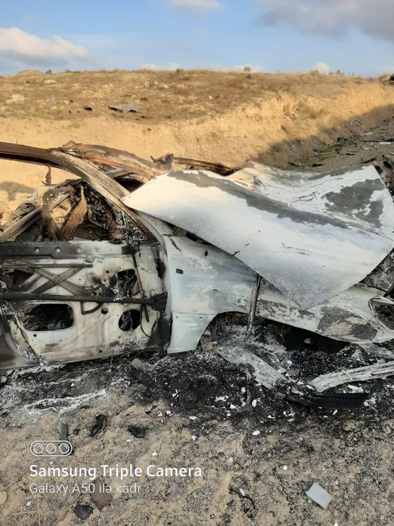 ANAMA: Füzulidə avtomobilin 2 ədəd tank əleyhinə minaya düşdüyü məlum olub - Gallery Image