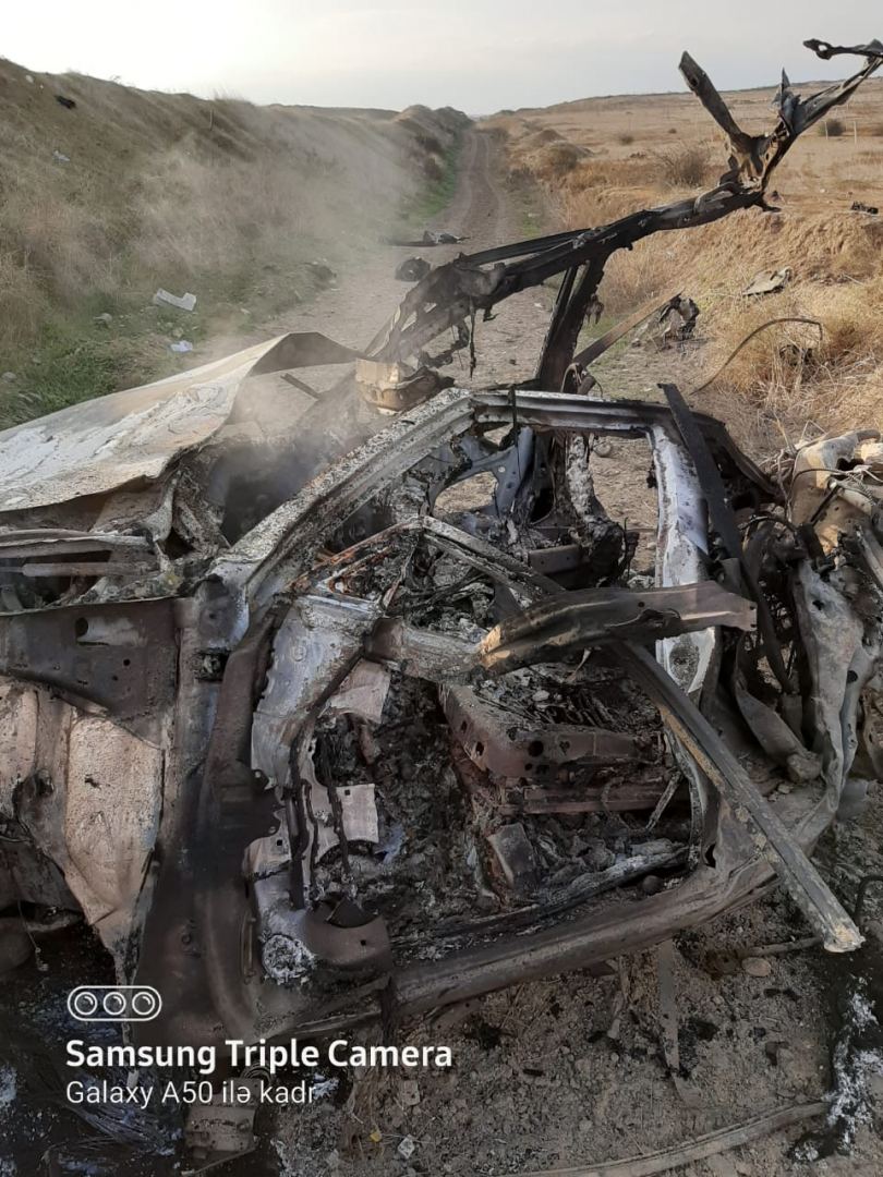 ANAMA: Füzulidə avtomobilin 2 ədəd tank əleyhinə minaya düşdüyü məlum olub - Gallery Image
