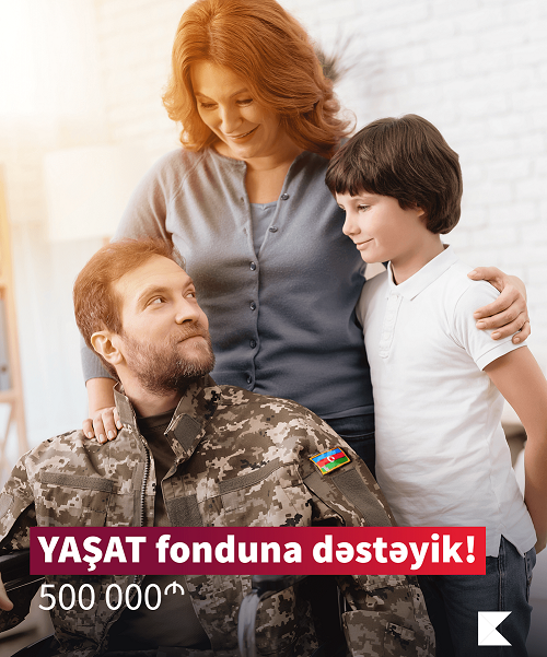 Kapital Bank “YAŞAT” Fonduna yarım milyon manat köçürüb - Gallery Image