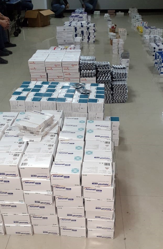Külli miqdarda dərman preparatları aşkarlandı- FOTOLAR