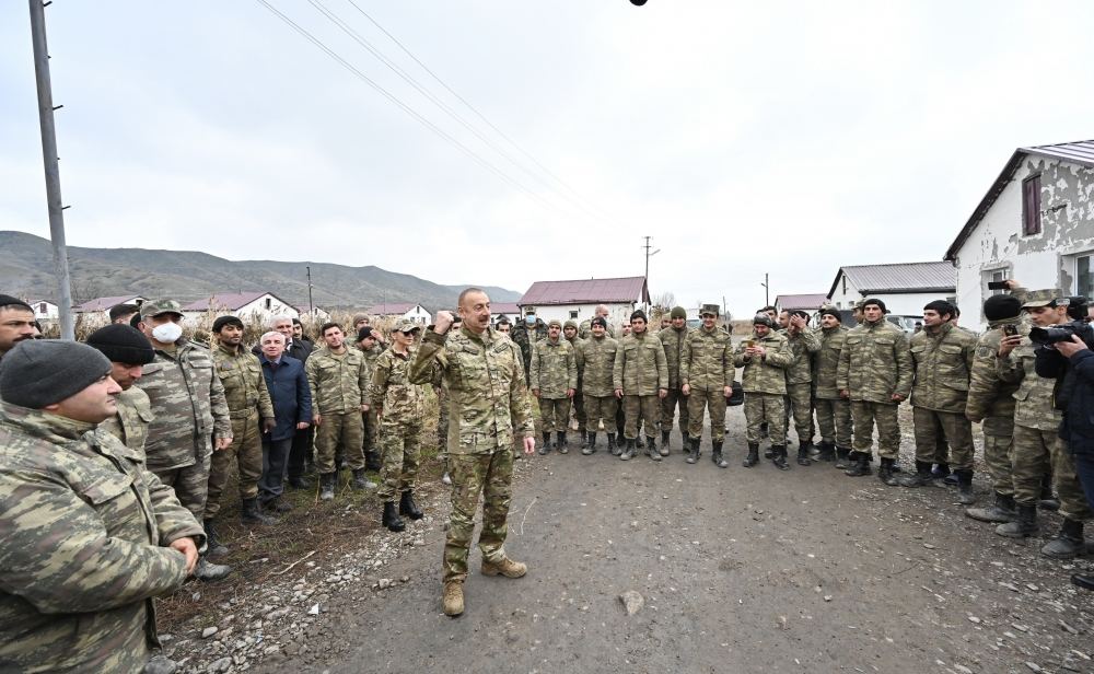 Prezident İlham Əliyev və birinci xanım Mehriban Əliyeva Qubadlı və Zəngilan rayonlarında olublar (FOTO/VİDEO) - Gallery Image