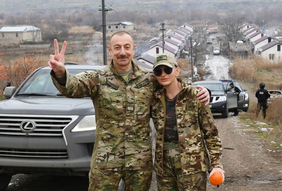 Prezident İlham Əliyev və birinci xanım Mehriban Əliyeva Qubadlı və Zəngilan rayonlarında olublar (FOTO/VİDEO) - Gallery Image