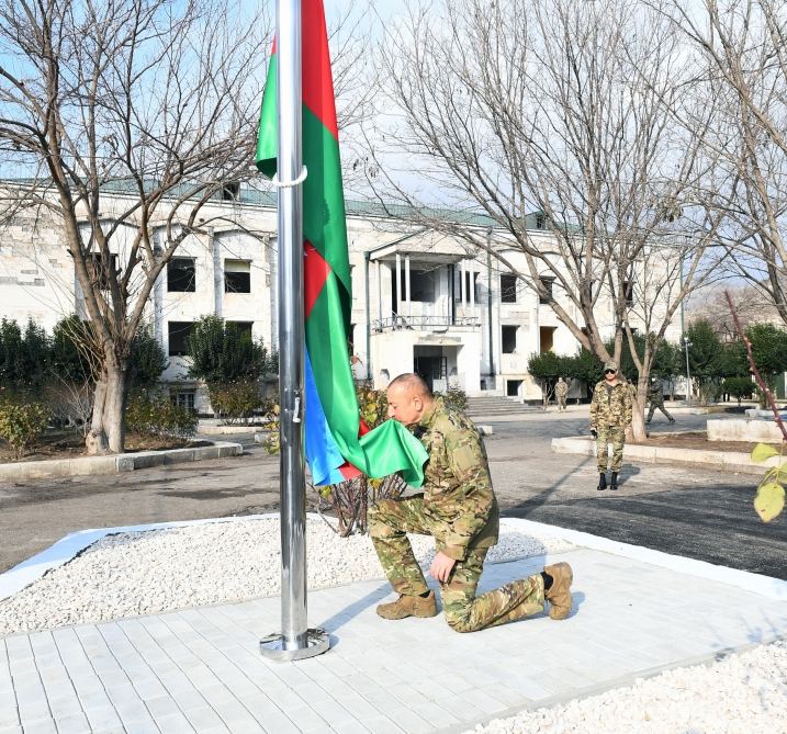 Prezident İlham Əliyev və birinci xanım Mehriban Əliyeva Qubadlı və Zəngilan rayonlarında olublar (FOTO/VİDEO) - Gallery Image