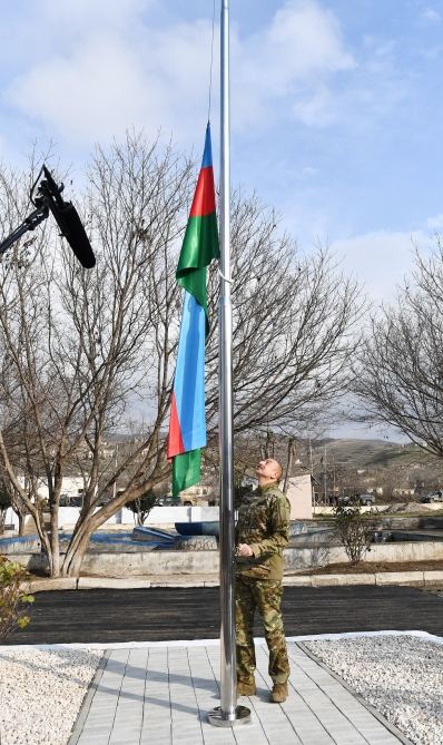 Prezident İlham Əliyev və birinci xanım Mehriban Əliyeva Qubadlı və Zəngilan rayonlarında olublar (FOTO/VİDEO) - Gallery Image