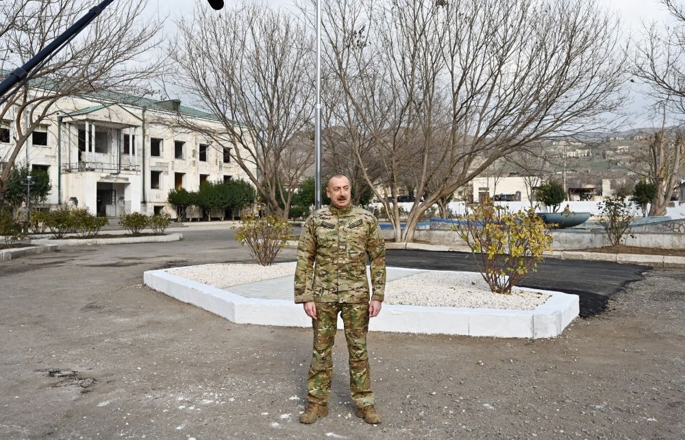 Prezident İlham Əliyev və birinci xanım Mehriban Əliyeva Qubadlı və Zəngilan rayonlarında olublar (FOTO/VİDEO) - Gallery Image