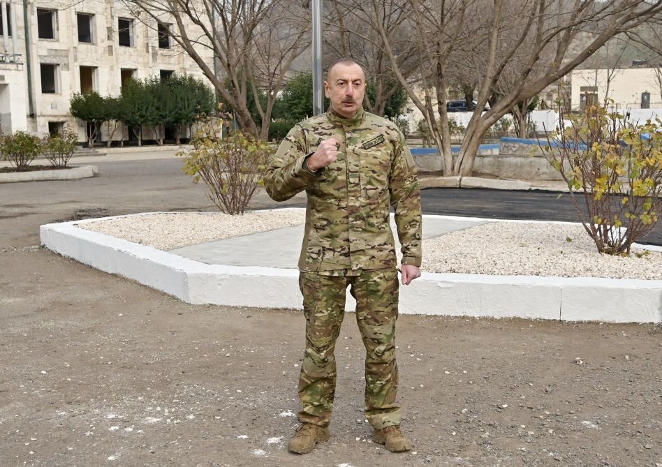 Prezident İlham Əliyev və birinci xanım Mehriban Əliyeva Qubadlı və Zəngilan rayonlarında olublar (FOTO/VİDEO) - Gallery Image