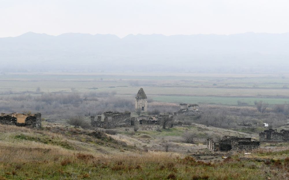Prezident İlham Əliyev və birinci xanım Mehriban Əliyeva Qubadlı və Zəngilan rayonlarında olublar (FOTO/VİDEO) - Gallery Image