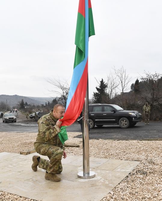 Prezident İlham Əliyev və birinci xanım Mehriban Əliyeva Qubadlı və Zəngilan rayonlarında olublar (FOTO/VİDEO) - Gallery Image