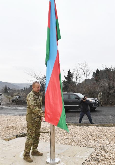 Prezident İlham Əliyev və birinci xanım Mehriban Əliyeva Qubadlı və Zəngilan rayonlarında olublar (FOTO/VİDEO) - Gallery Image