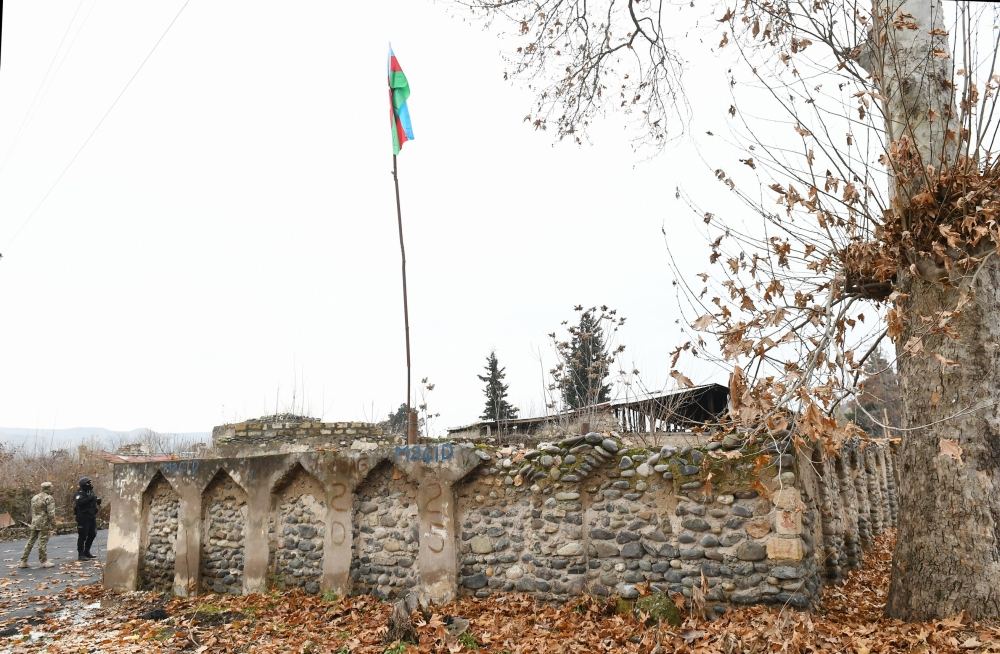 Prezident İlham Əliyev və birinci xanım Mehriban Əliyeva Qubadlı və Zəngilan rayonlarında olublar (FOTO/VİDEO) - Gallery Image