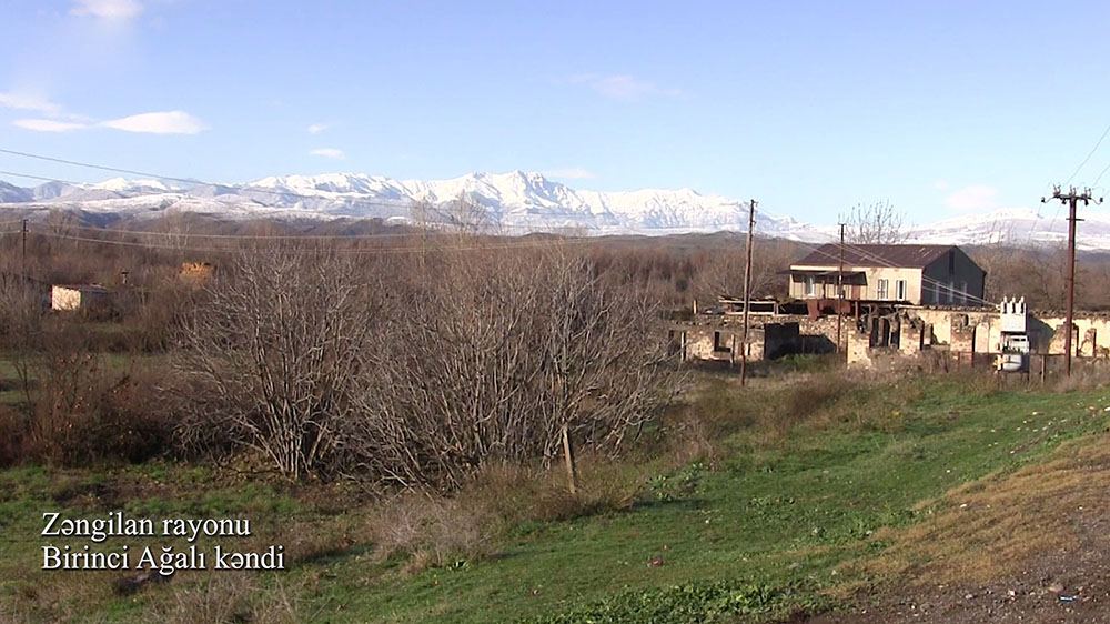 Zəngilan rayonunun Birinci Ağalı kəndi (FOTO/VİDEO) - Gallery Image