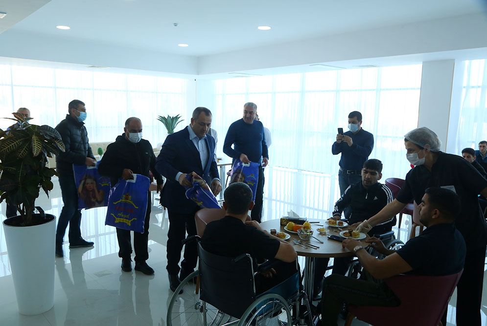 Vətən müharibəsi qazilərimiz daim diqqət mərkəzindədir - MN (FOTO/VİDEO) - Gallery Image