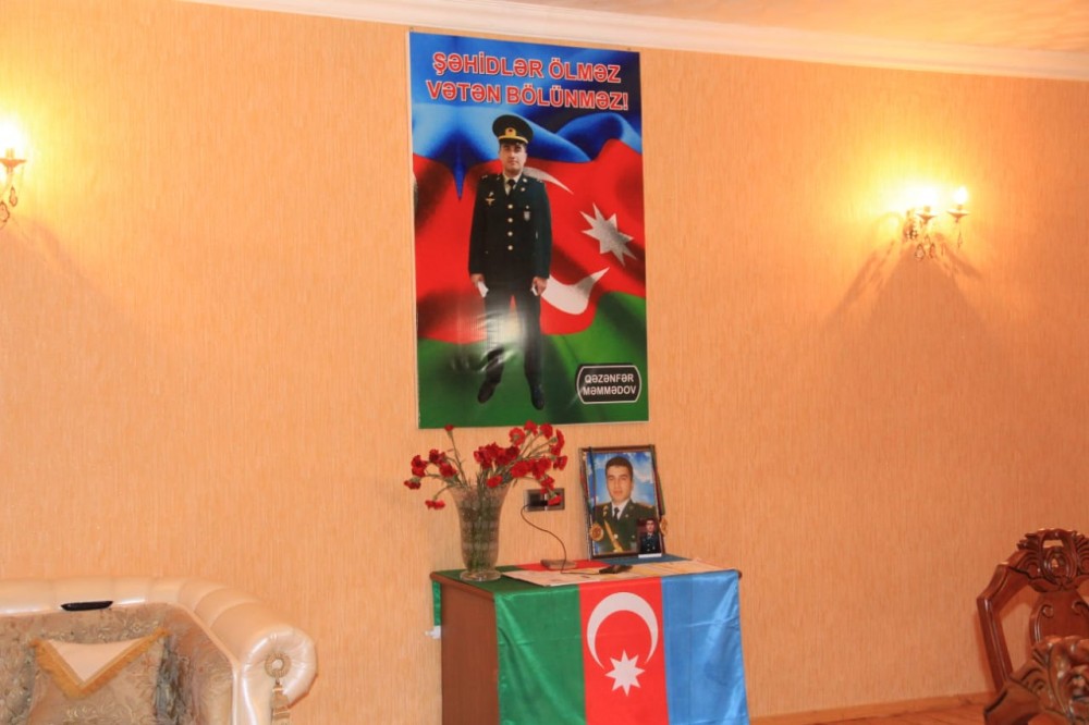 Niyazi Bayramov şəhid ailələrini ziyarət etdi- FOTOLAR