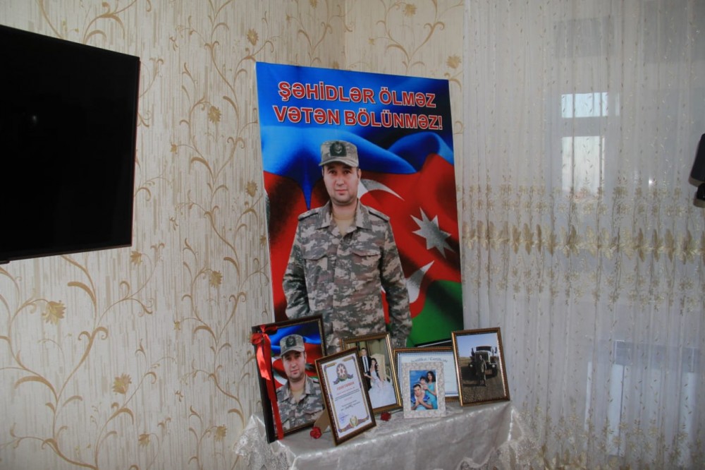 Niyazi Bayramov şəhid ailələrini ziyarət etdi- FOTOLAR