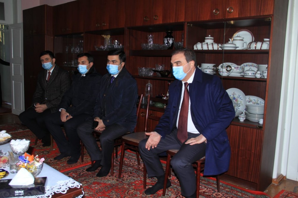 Niyazi Bayramov şəhid ailələrini ziyarət etdi- FOTOLAR
