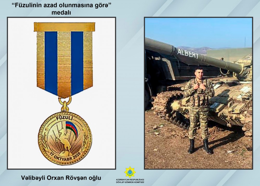 Vətən müharibəsində Dövlət Gömrük Komitəsinin 60 nəfər əməkdaşı iştirak edib- FOTOLAR