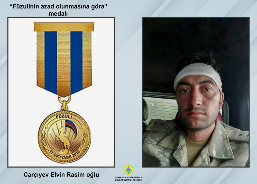 Vətən müharibəsində Dövlət Gömrük Komitəsinin 60 nəfər əməkdaşı iştirak edib- FOTOLAR